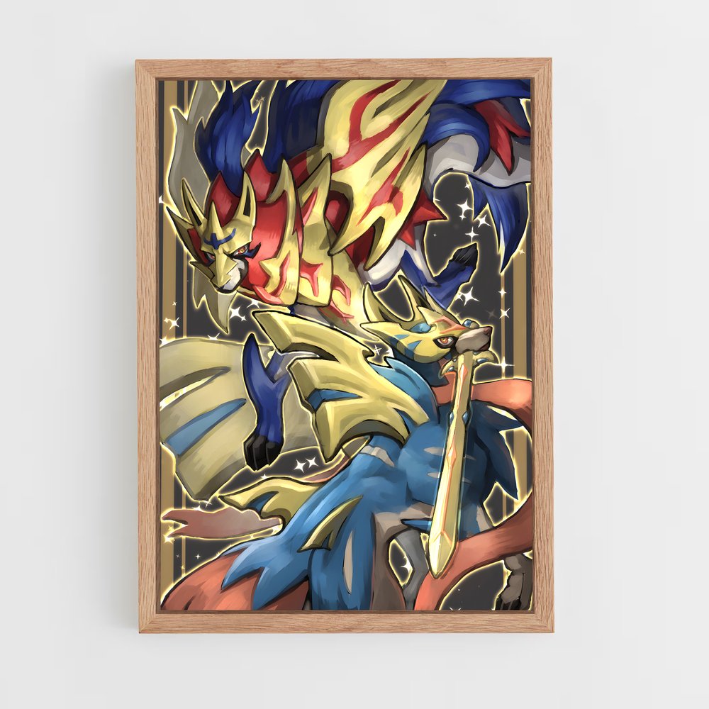 Poster L'Esprit Zénith – affiche Pokemon (vue 4)