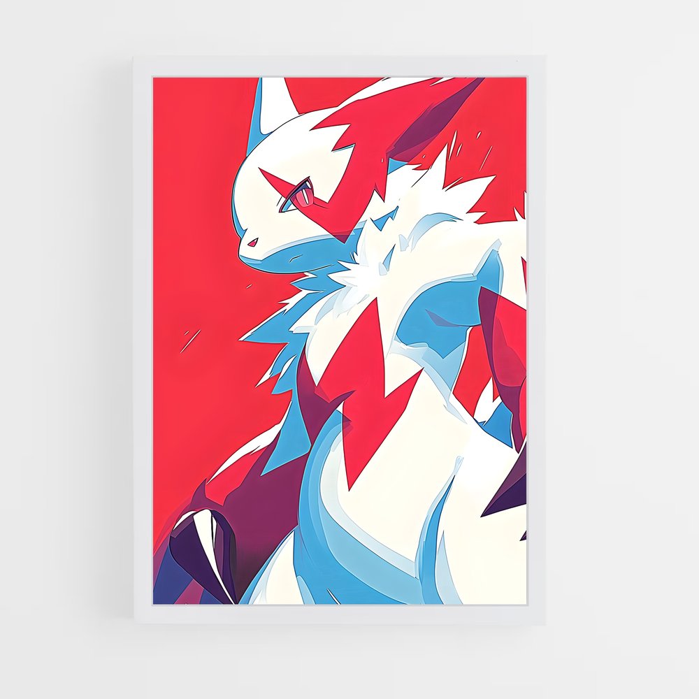 Poster Zangoose Pokémon – affiche Pokemon (vue 3)