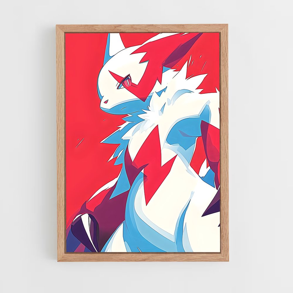 Poster Zangoose Pokémon – affiche Pokemon (vue 4)