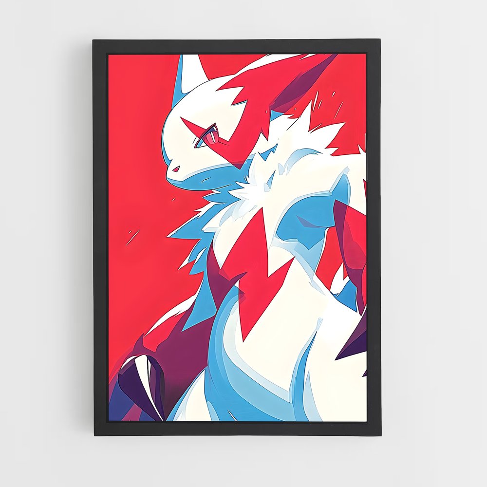 Poster Zangoose Pokémon – affiche Pokemon (vue 2)