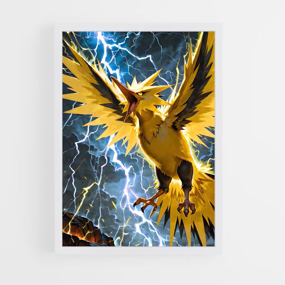 Poster Éclair Céleste – affiche Pokemon (vue 3)