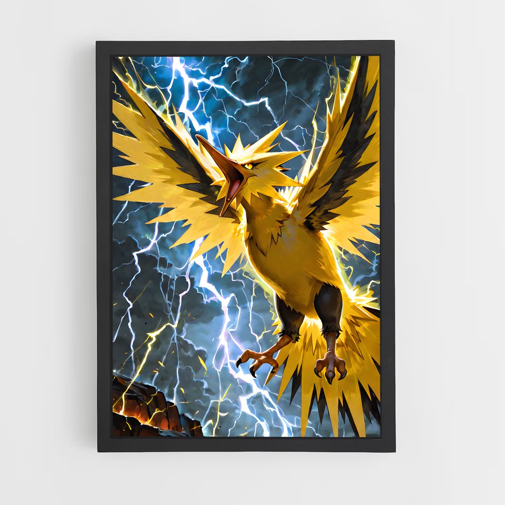 Poster Éclair Céleste – affiche Pokemon (vue 2)