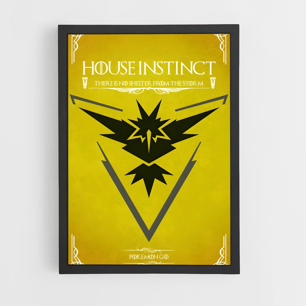 Poster Légende Électrique – affiche Pokemon (vue 2)
