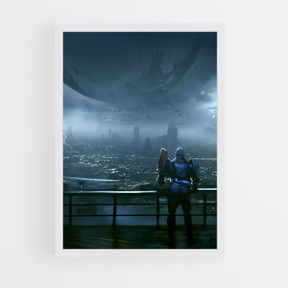 Poster Zavala vue – affiche Destiny (vue 3)