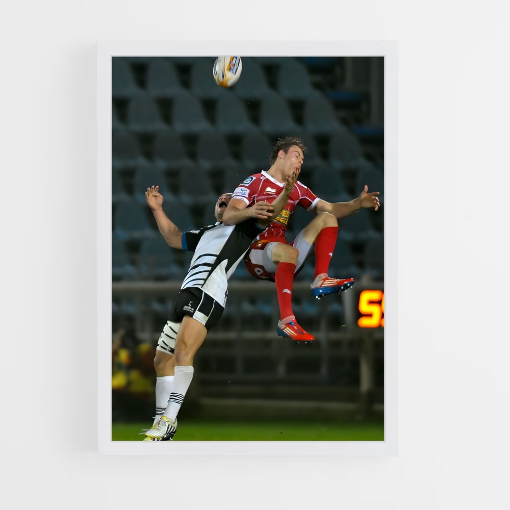 Poster Rugby en Équipe (vue 3)
