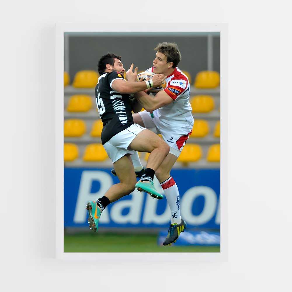 Poster croisée chemins – affiche Rugby (vue 3)
