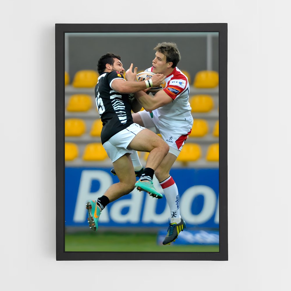 Poster croisée chemins – affiche Rugby (vue 2)