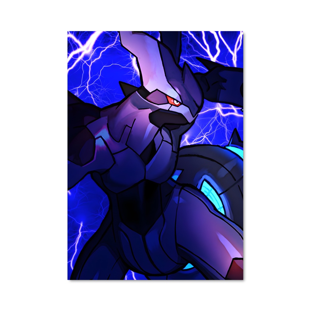 Poster Zekrom Électrique – affiche Pokemon