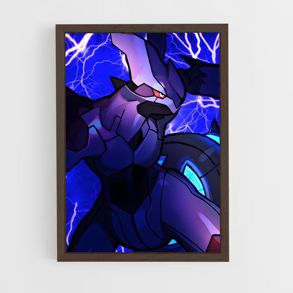 Poster Zekrom Électrique – affiche Pokemon (vue 5)