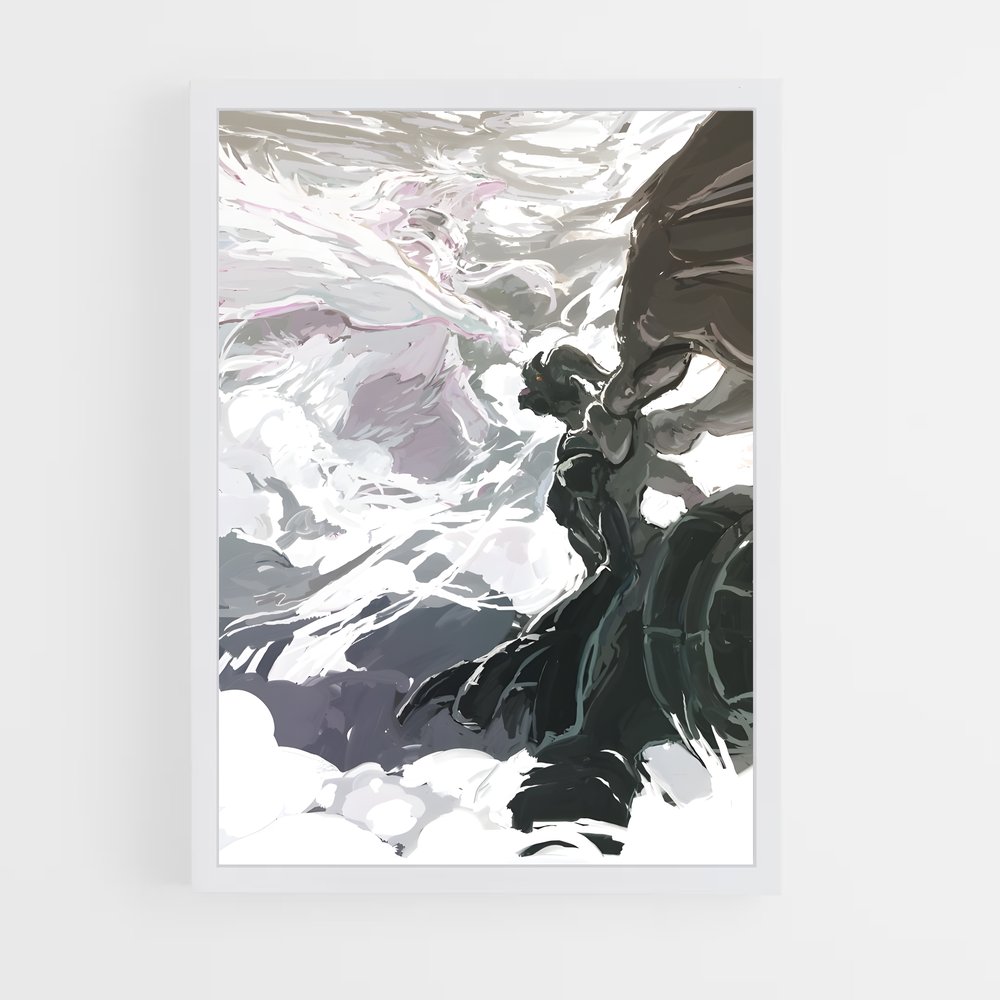 Poster Zekrom clin – affiche Pokemon (vue 3)