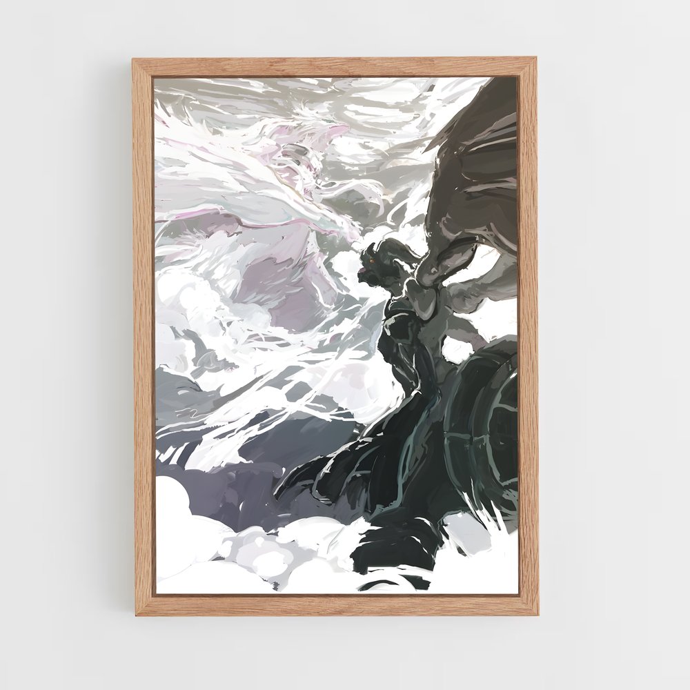 Poster Zekrom clin – affiche Pokemon (vue 4)