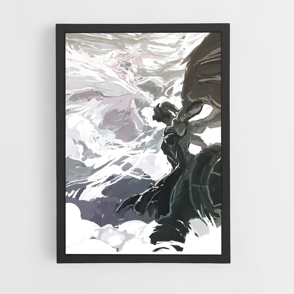 Poster Zekrom clin – affiche Pokemon (vue 2)