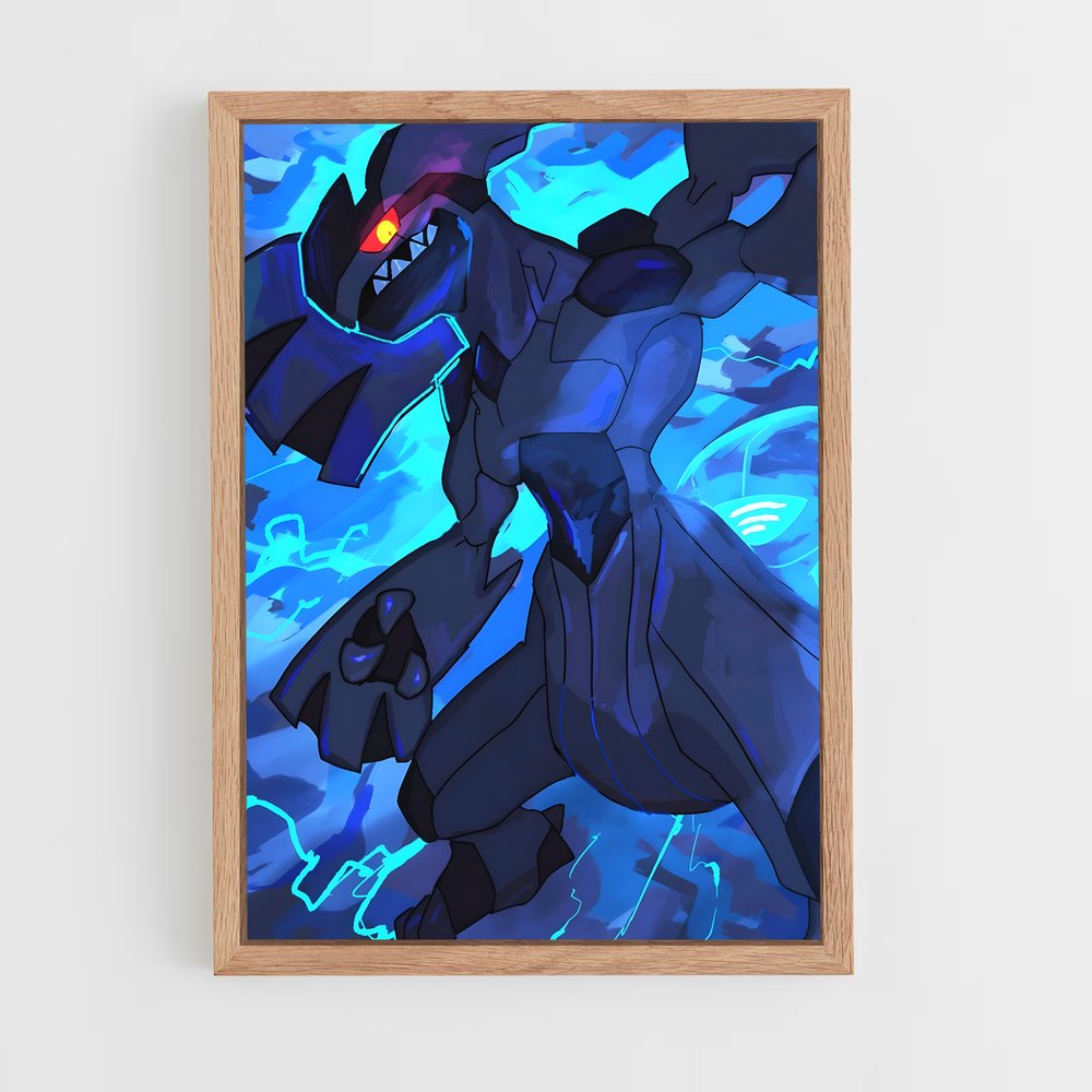 Poster Zekrom Mystique – affiche Pokemon (vue 4)