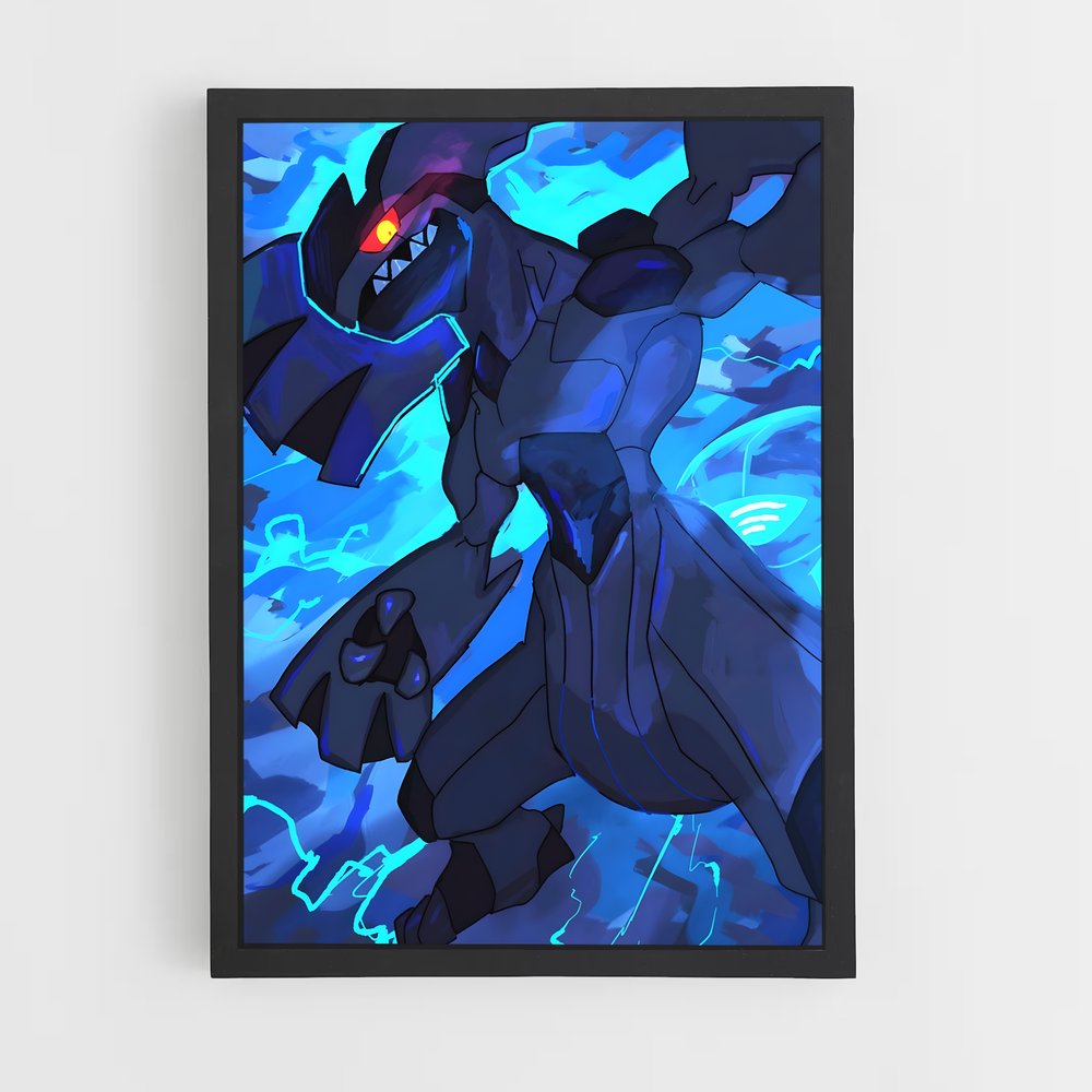 Poster Zekrom Mystique – affiche Pokemon (vue 2)