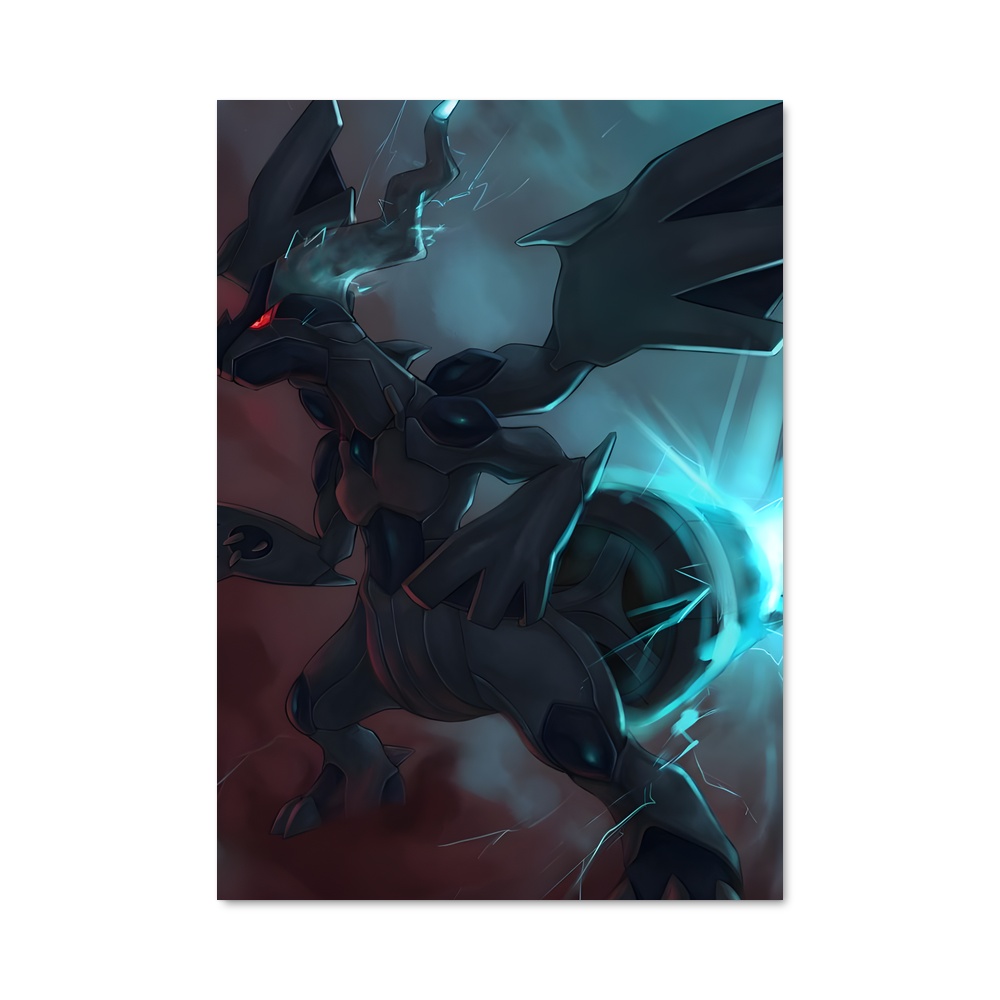 Poster Zekrom Pokémon – affiche Pokemon