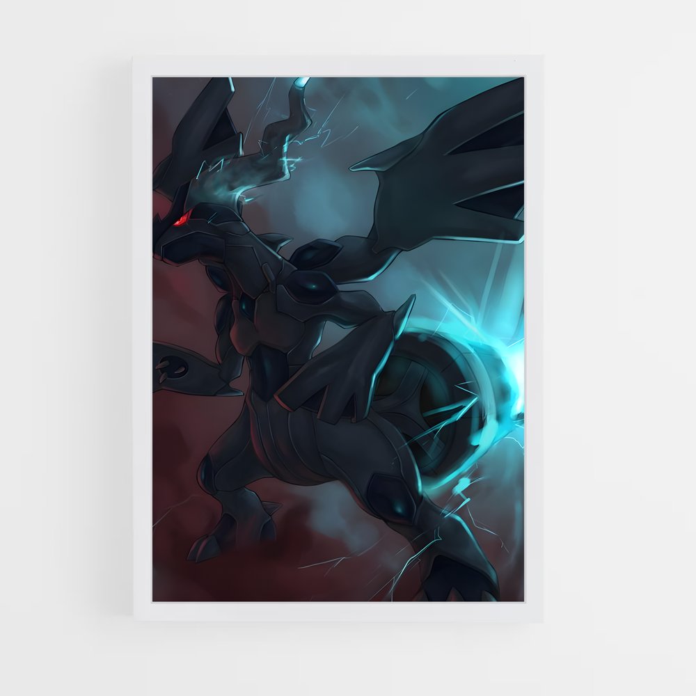 Poster Zekrom Pokémon – affiche Pokemon (vue 3)