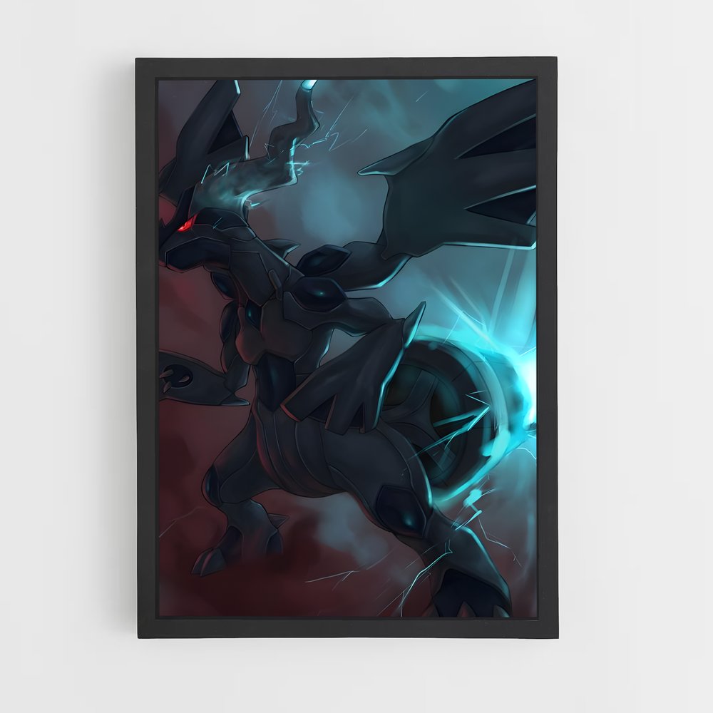 Poster Zekrom Pokémon – affiche Pokemon (vue 2)