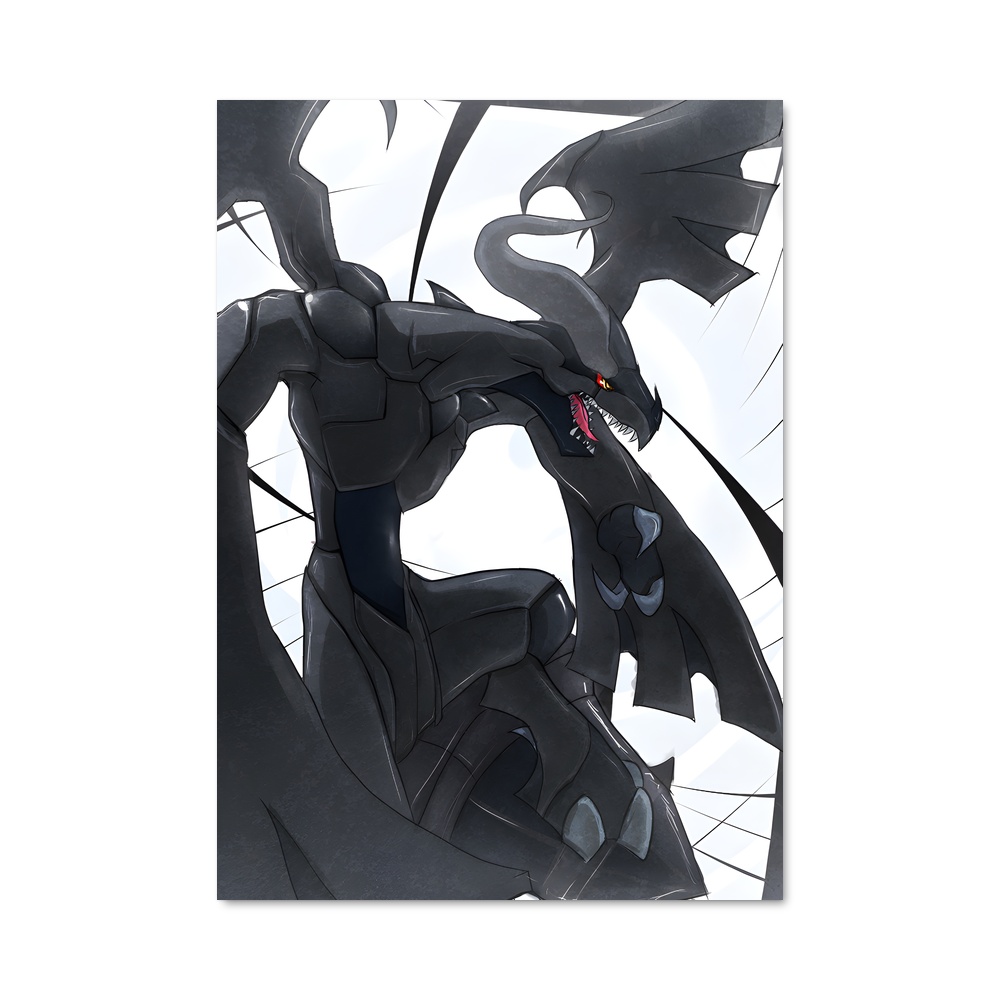 Poster Zekrom Noir – affiche Pokemon