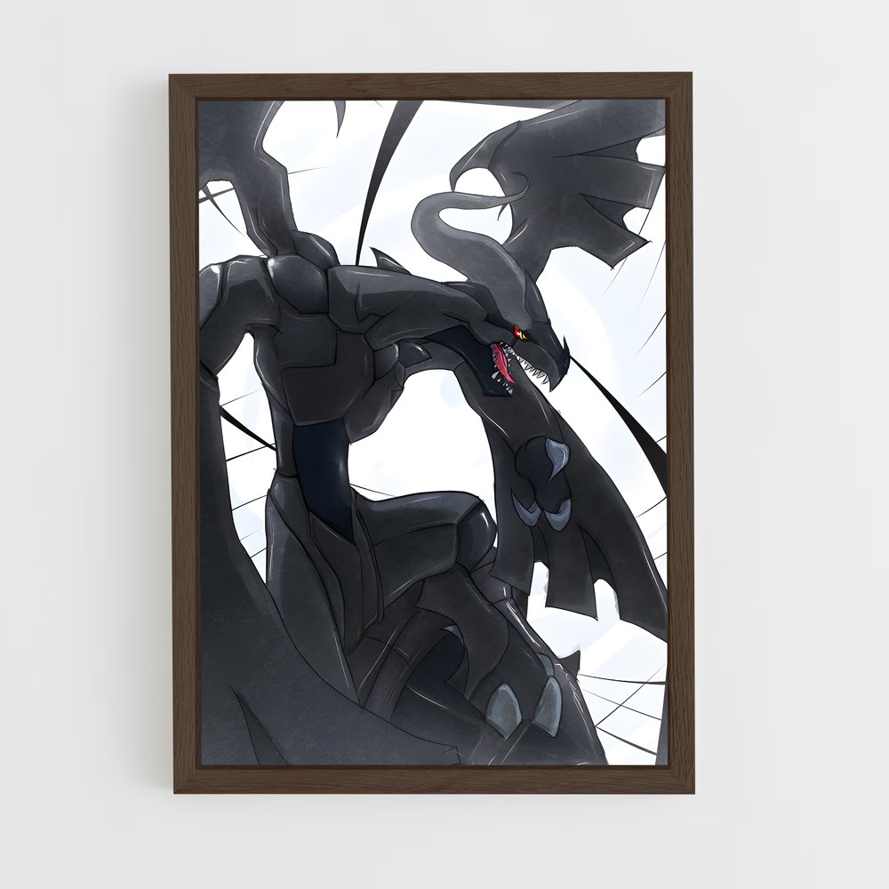 Poster Zekrom Noir – affiche Pokemon (vue 5)