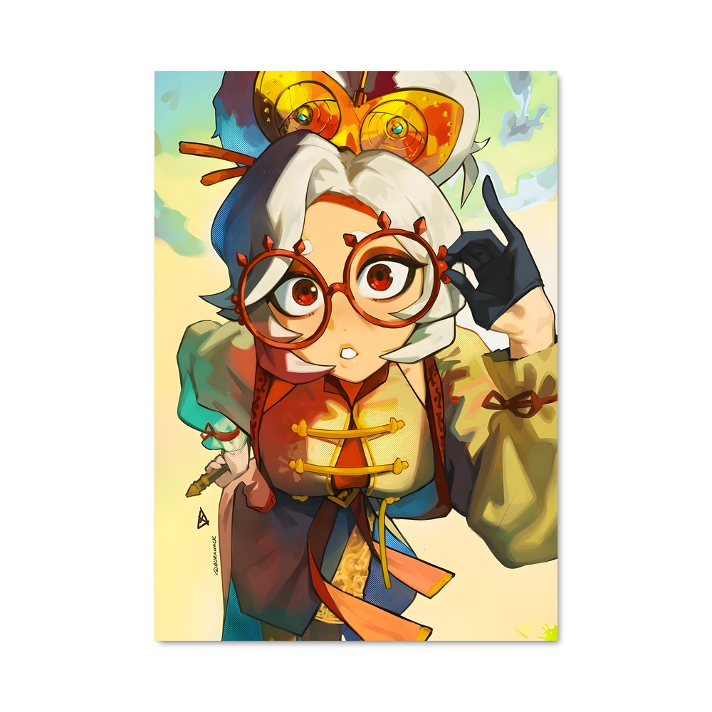 Poster La Sage aux Lunettes – affiche Zelda