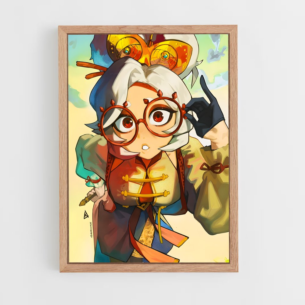 Poster La Sage aux Lunettes – affiche Zelda (vue 4)