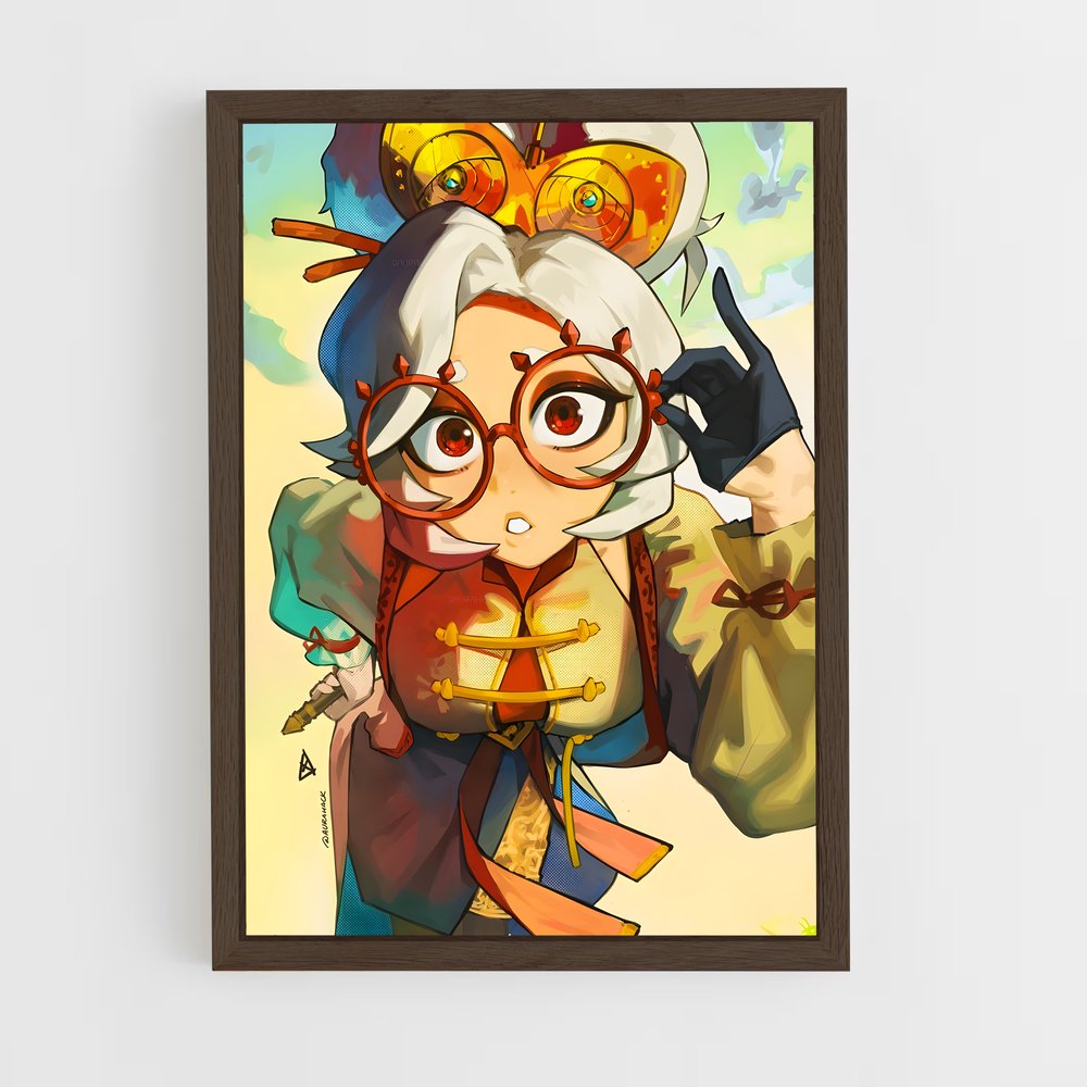 Poster La Sage aux Lunettes – affiche Zelda (vue 5)