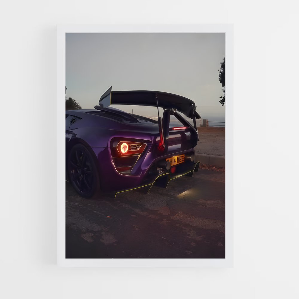 Poster Luminescence Zenvo (vue 3)