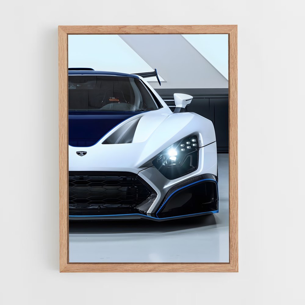 Poster GTR Vision – affiche Zenvo (vue 4)