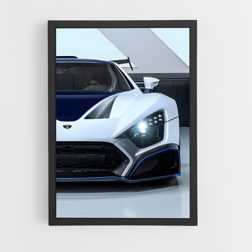 Poster GTR Vision – affiche Zenvo (vue 2)