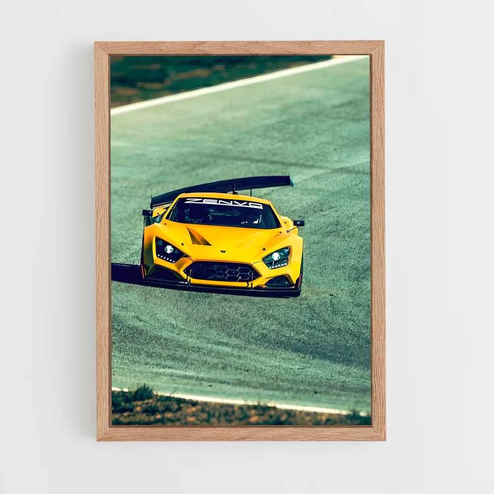 Poster Route Éclatante – affiche Zenvo (vue 4)