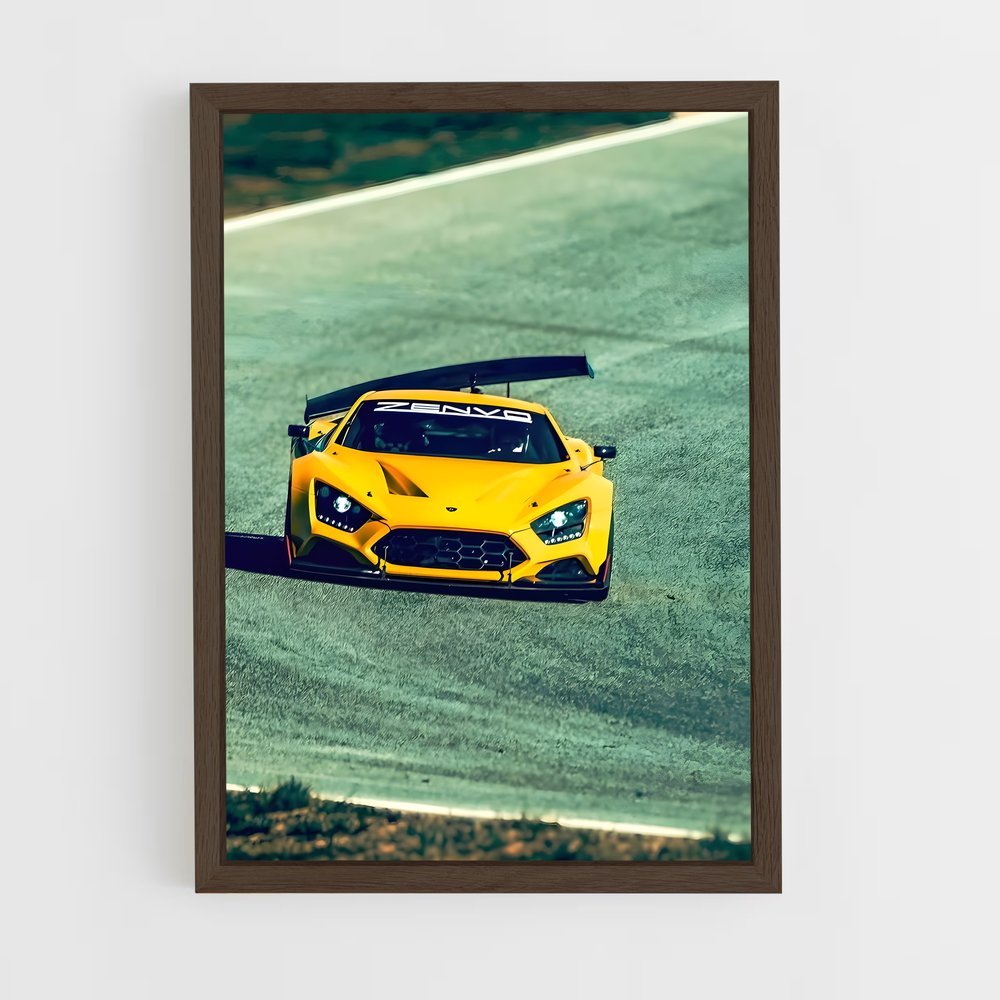 Poster Route Éclatante – affiche Zenvo (vue 5)