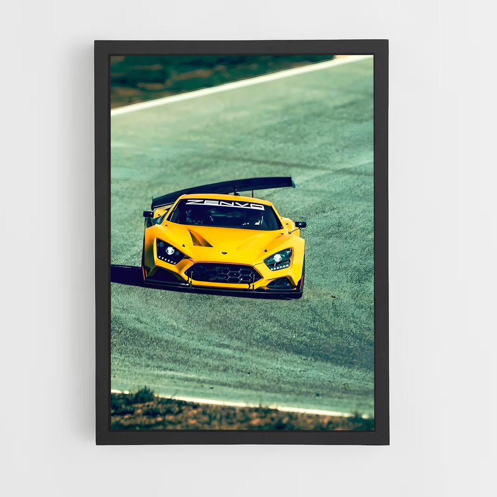 Poster Route Éclatante – affiche Zenvo (vue 2)