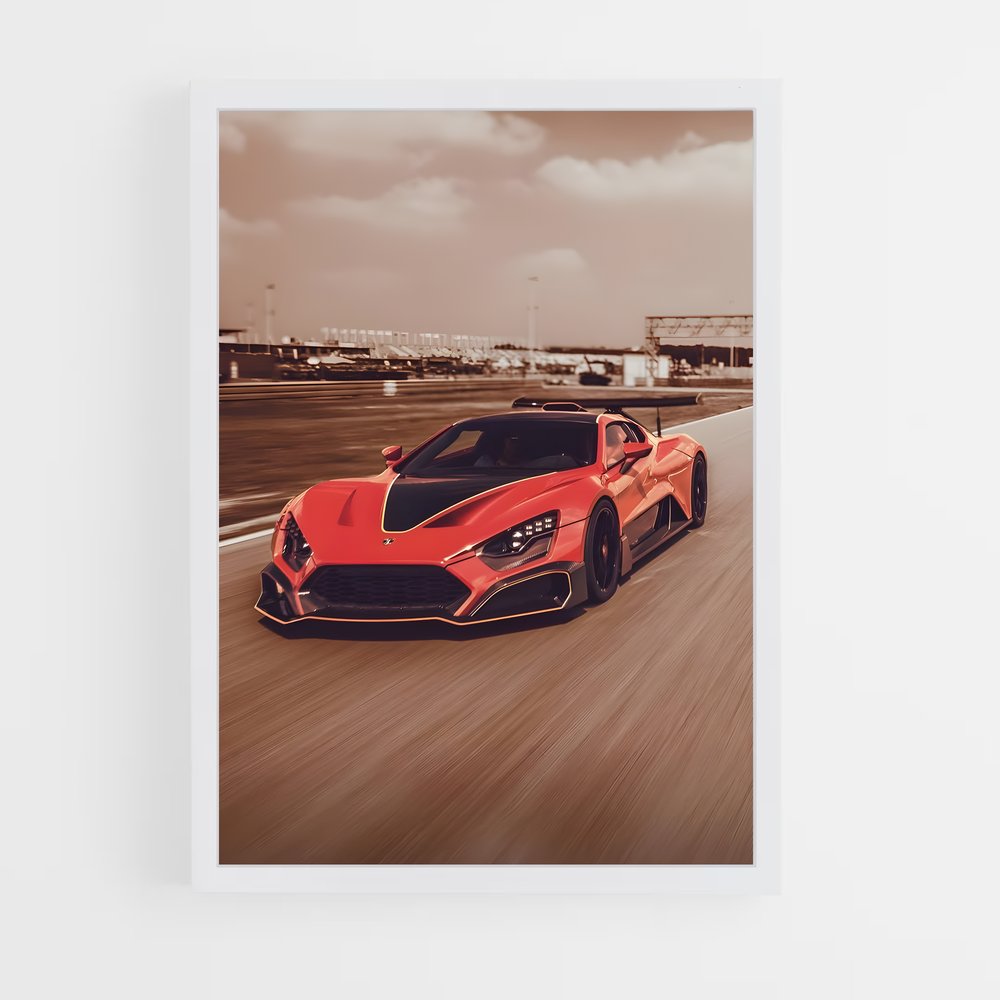 Poster éblouissant de Zenvo (vue 3)