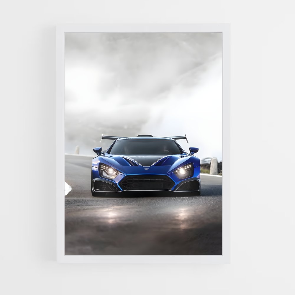 Poster magnifique Zenvo (vue 3)