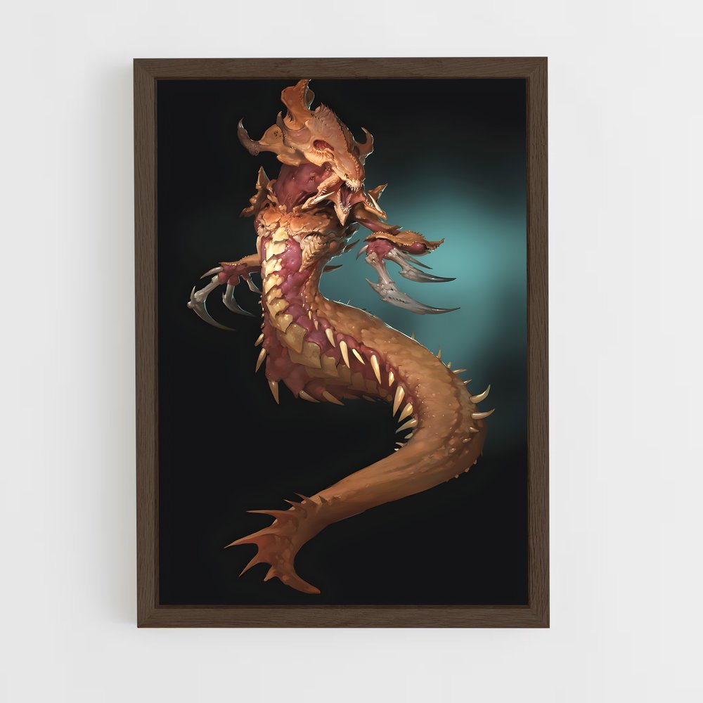 Poster Dragon Majestueux – affiche Starcraft (vue 5)