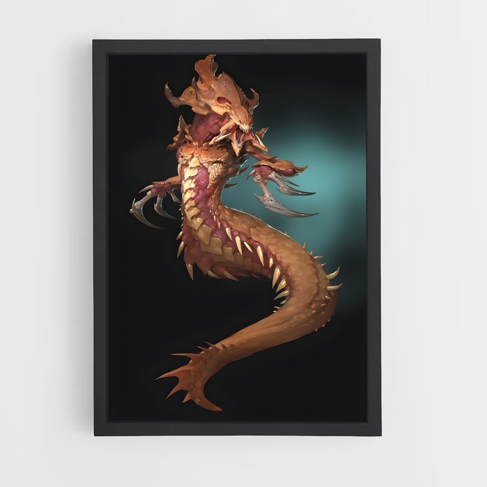 Poster Dragon Majestueux – affiche Starcraft (vue 2)