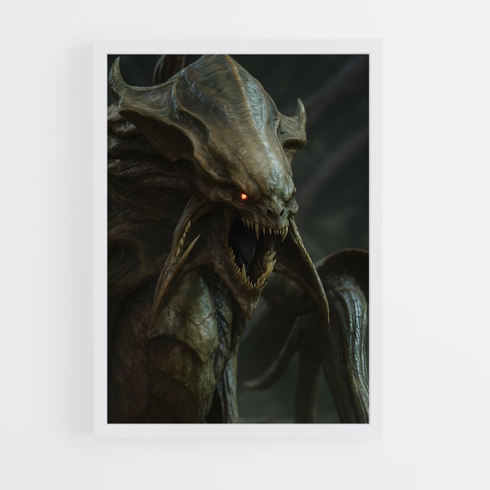 Poster La Créature Démoniaque – affiche Starcraft (vue 3)