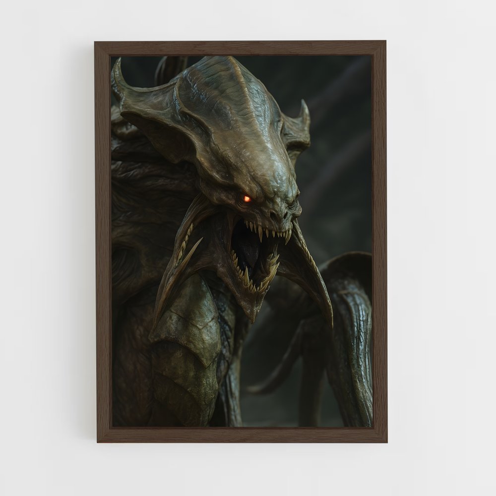 Poster La Créature Démoniaque – affiche Starcraft (vue 5)