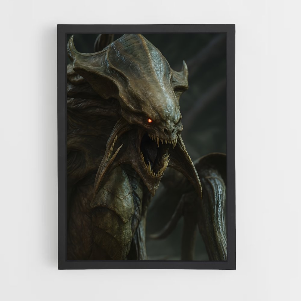 Poster La Créature Démoniaque – affiche Starcraft (vue 2)