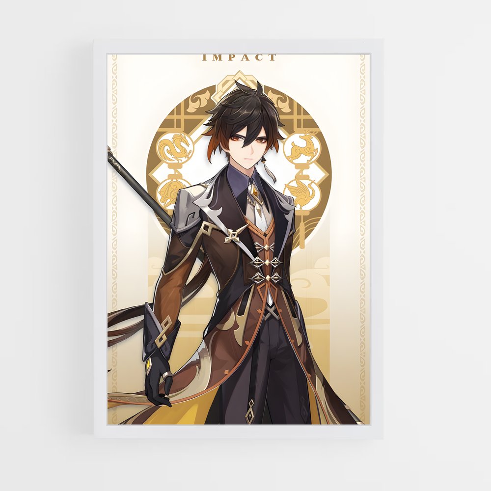 Poster L'Héritier de Fódlan – affiche Genshin impact (vue 3)