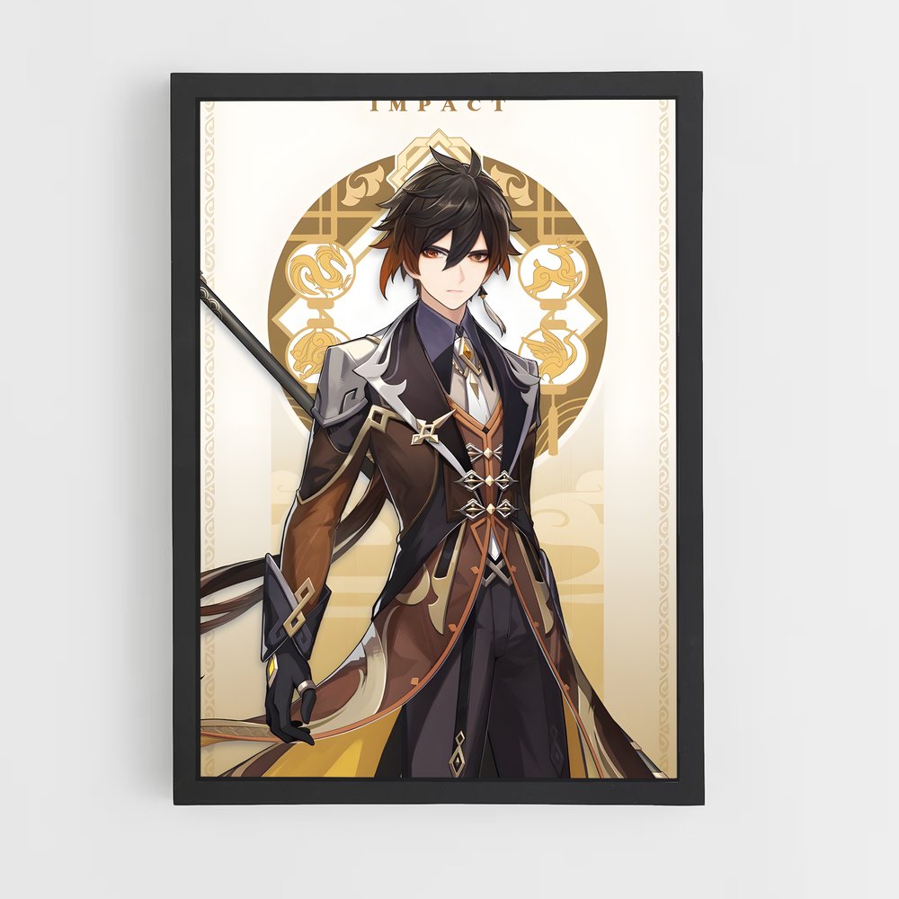 Poster L'Héritier de Fódlan – affiche Genshin impact (vue 2)