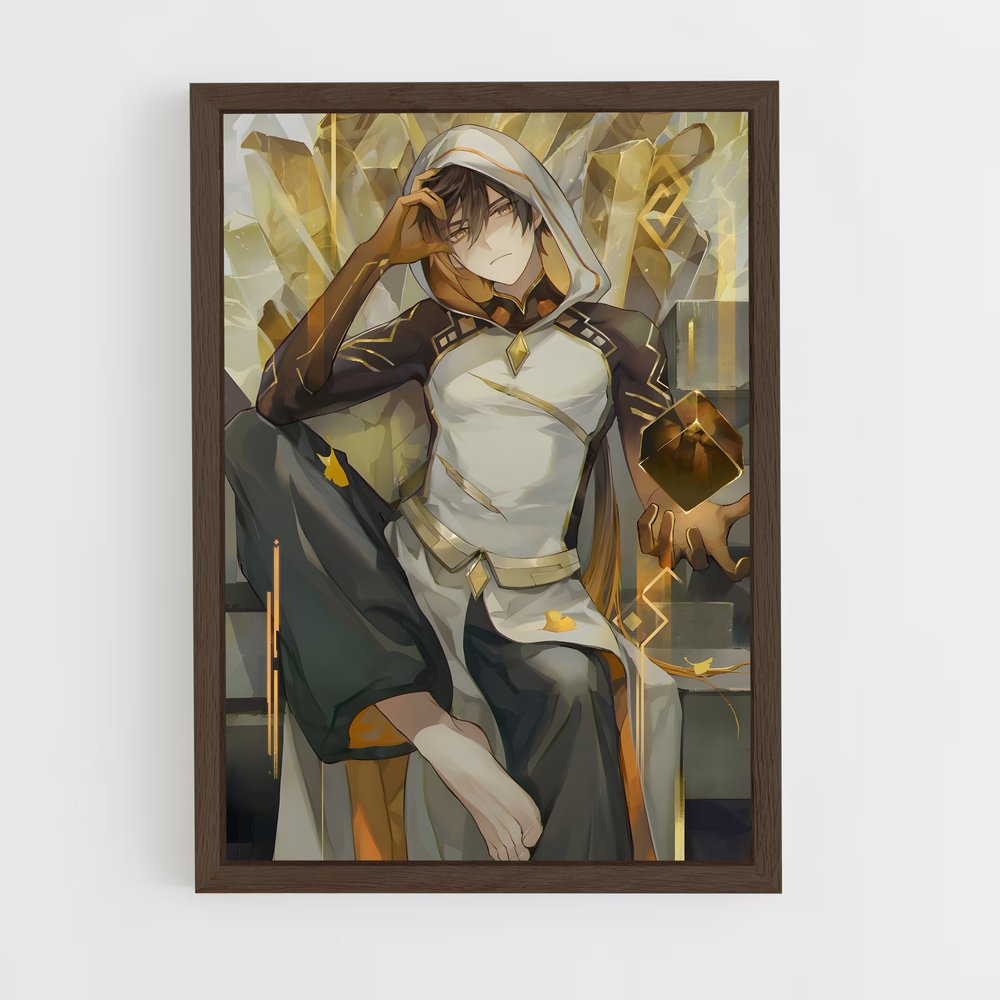 Poster La Gardienne du Trône – affiche Genshin impact (vue 5)