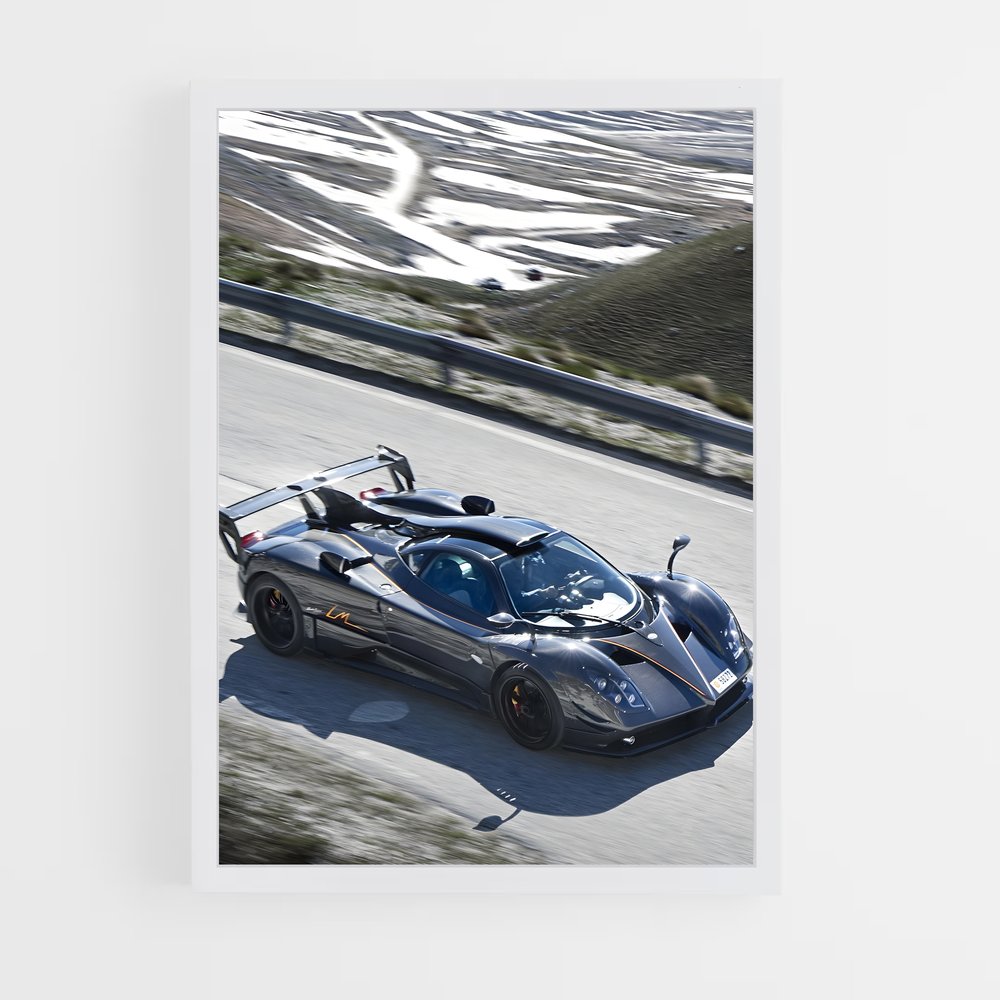 Poster Zonda: L'Esprit de la Pagaille – affiche Pagani (vue 3)