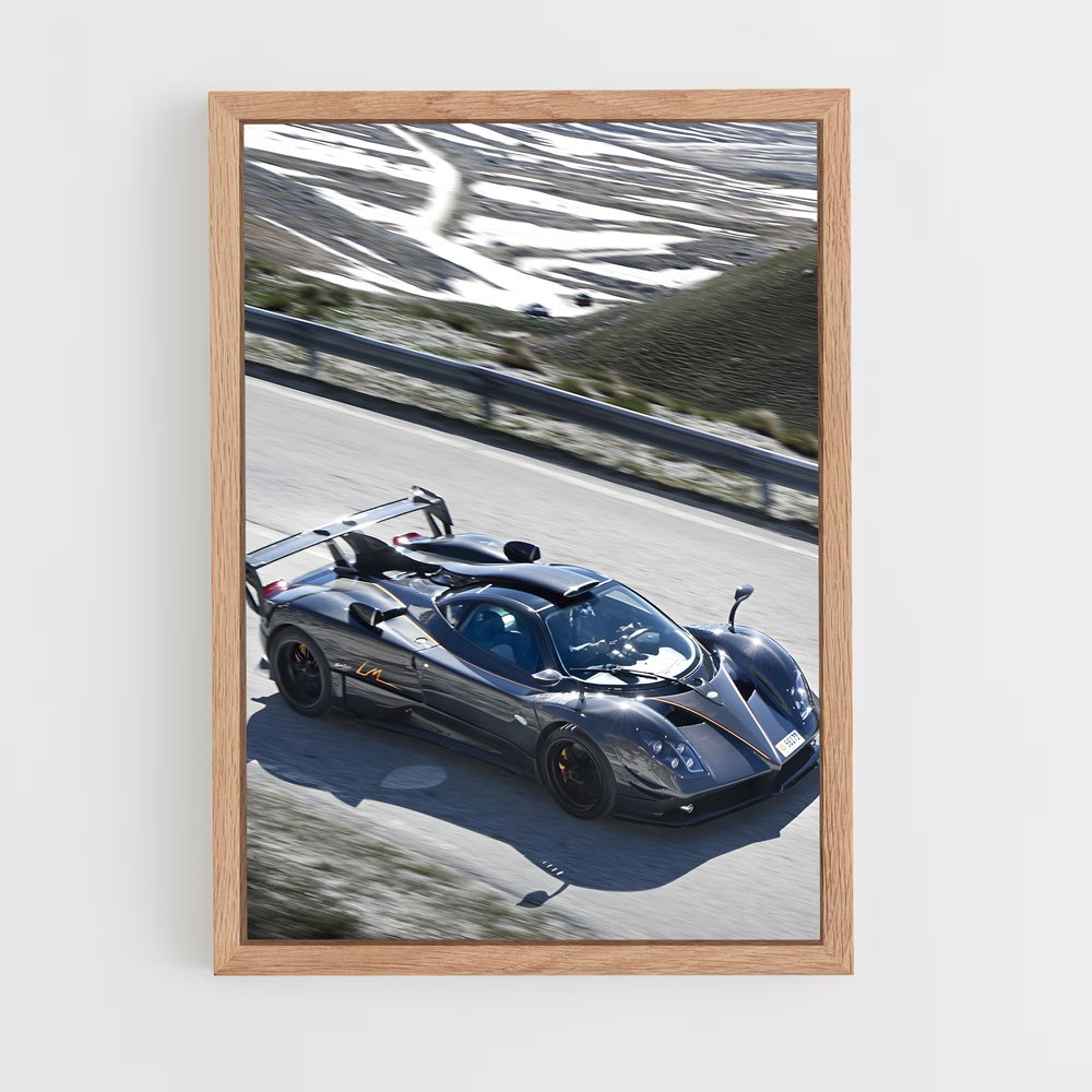 Poster Zonda: L'Esprit de la Pagaille – affiche Pagani (vue 4)