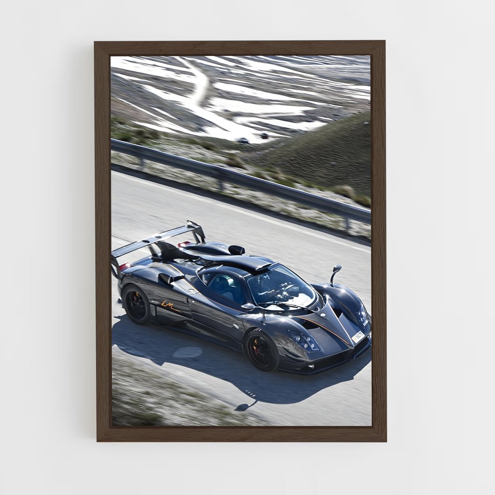 Poster Zonda: L'Esprit de la Pagaille – affiche Pagani (vue 5)