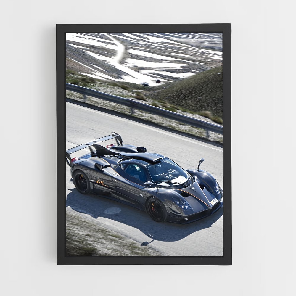 Poster Zonda: L'Esprit de la Pagaille – affiche Pagani (vue 2)