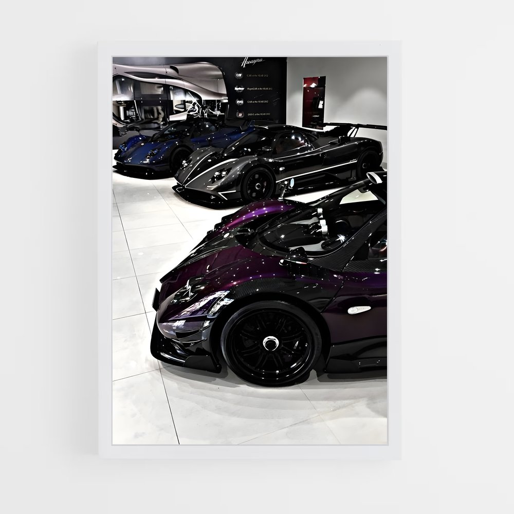 Poster Zéphyr Lumineux – affiche Pagani (vue 3)