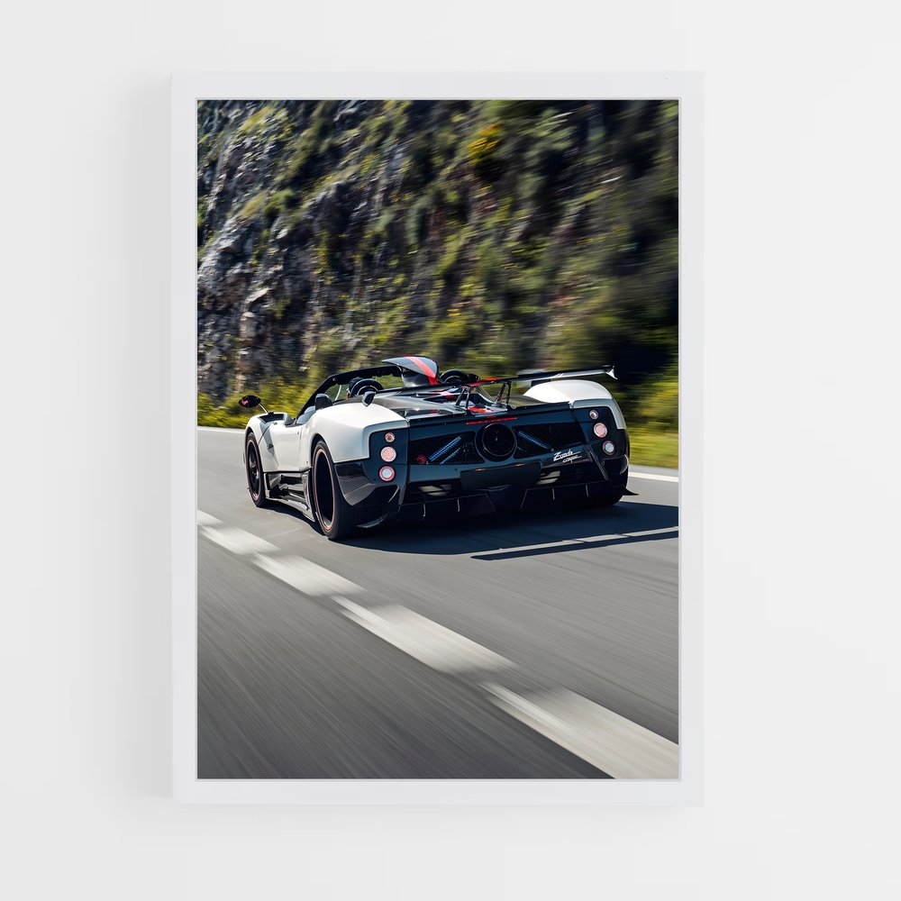 Poster La Route des Titans – affiche Pagani (vue 3)