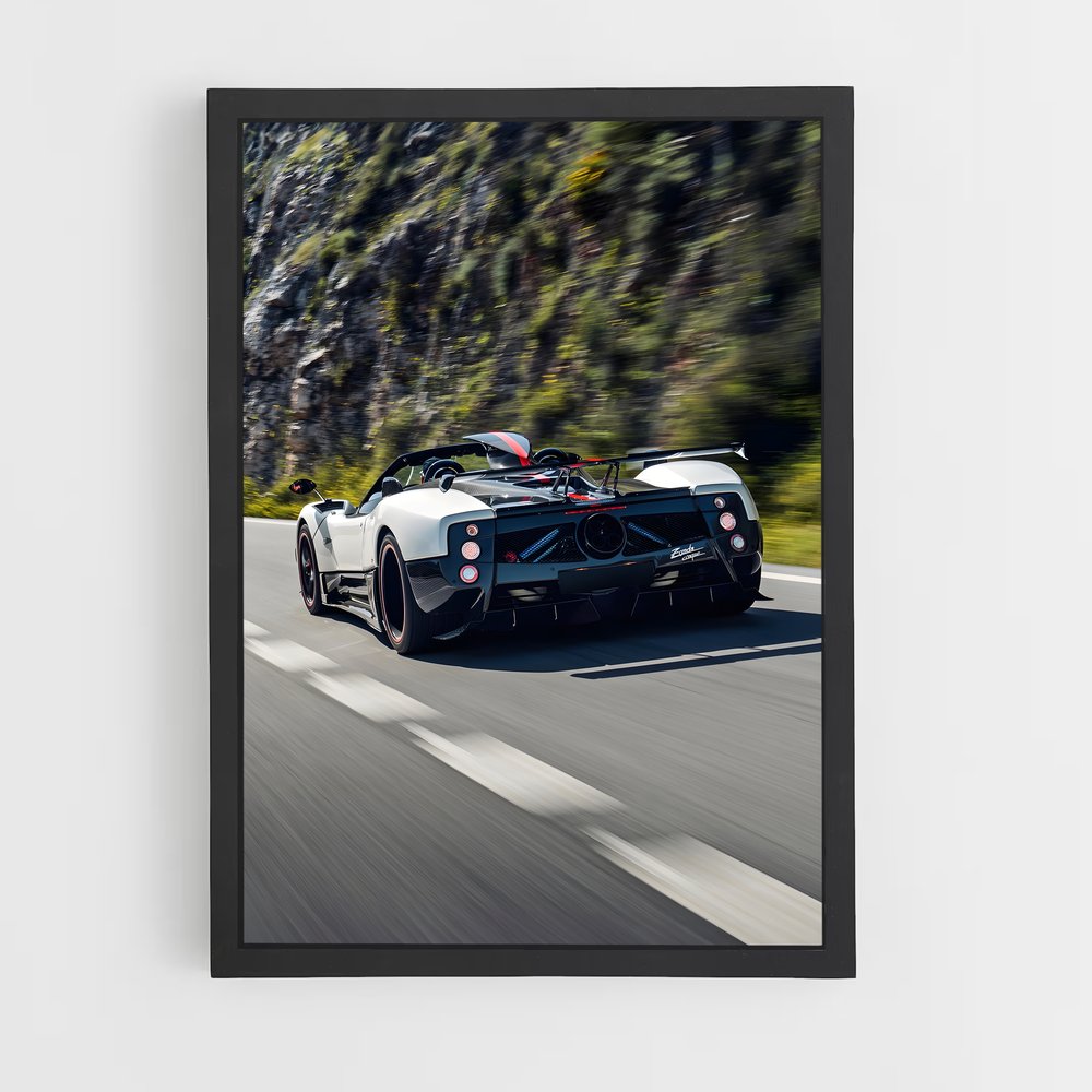 Poster La Route des Titans – affiche Pagani (vue 2)