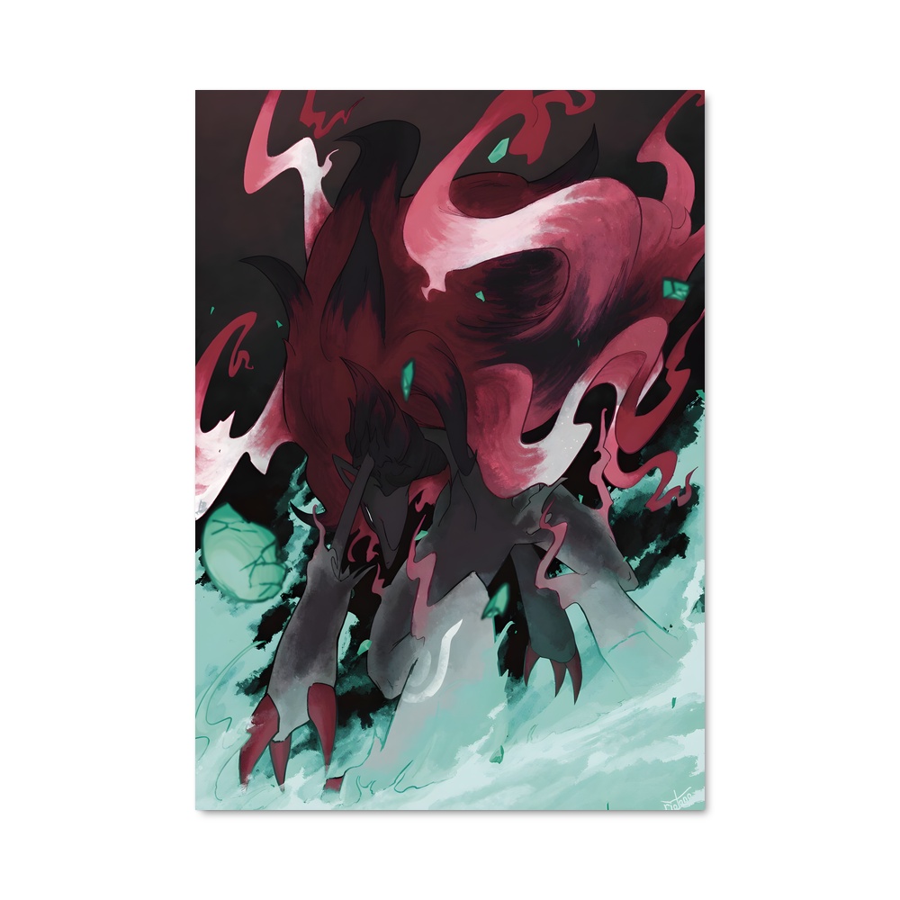 Poster Zoroark fascinante – affiche Pokemon